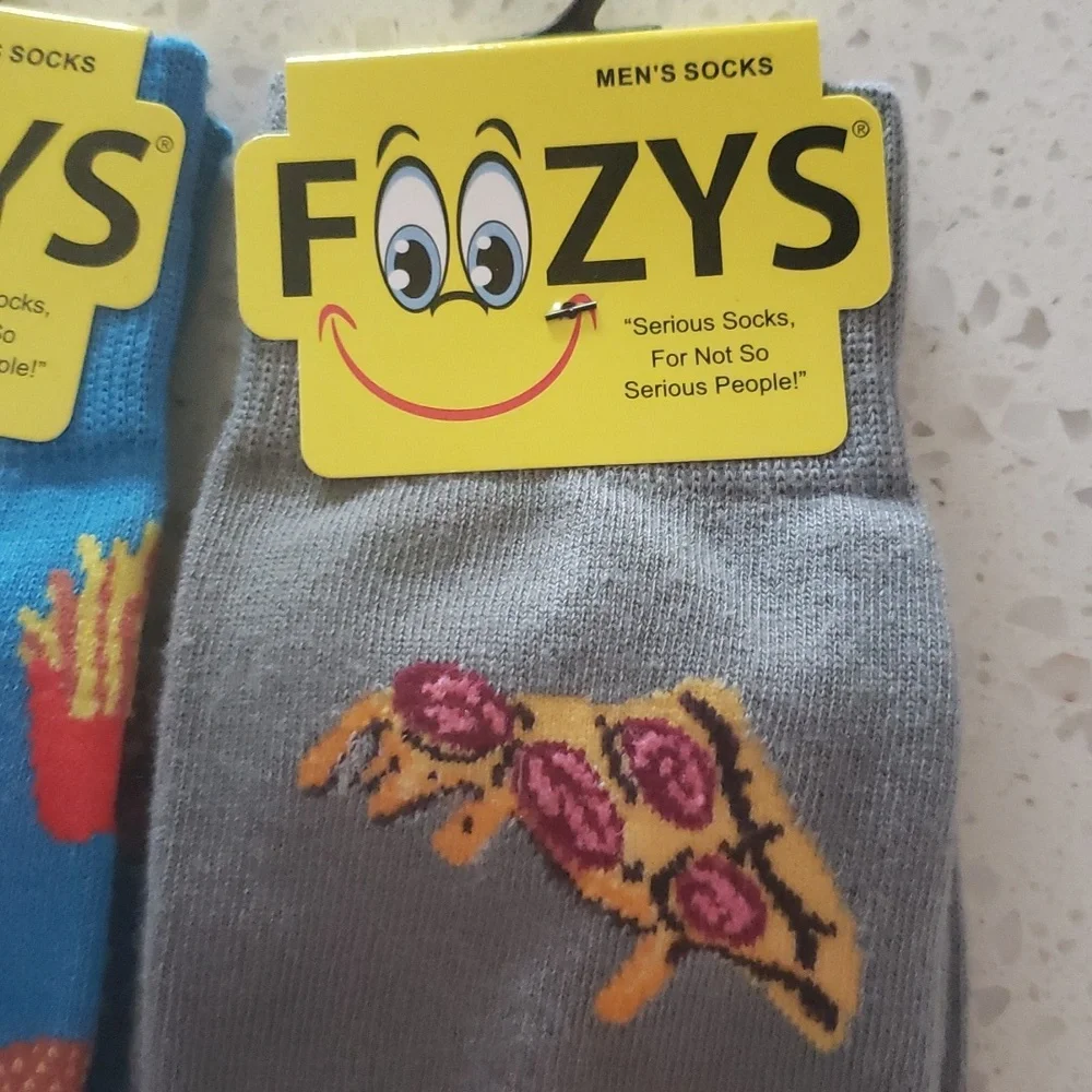 Foozys Novelty Socks New With Tags